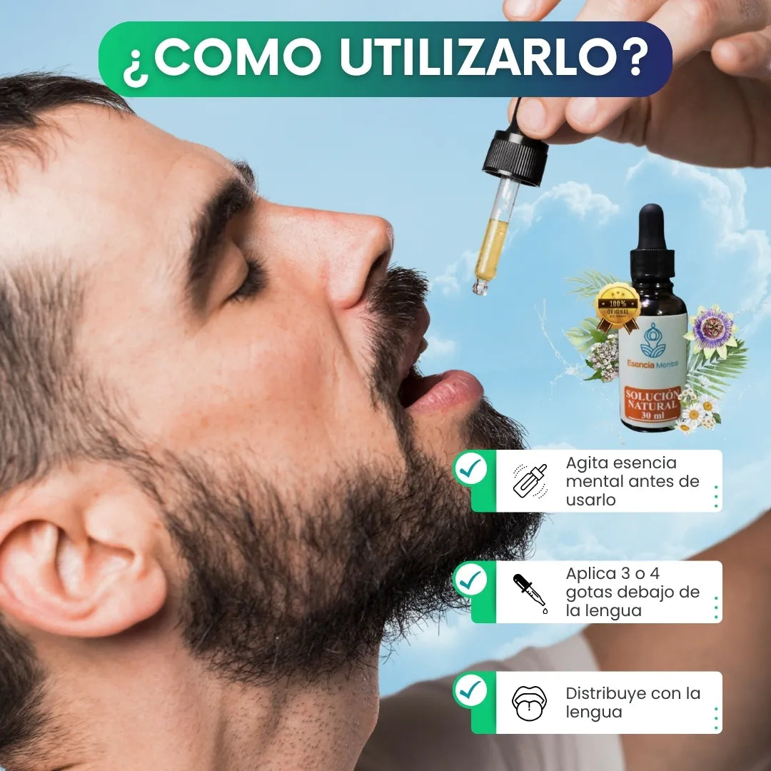 Esencia Mental - gotas naturales para el insomnio