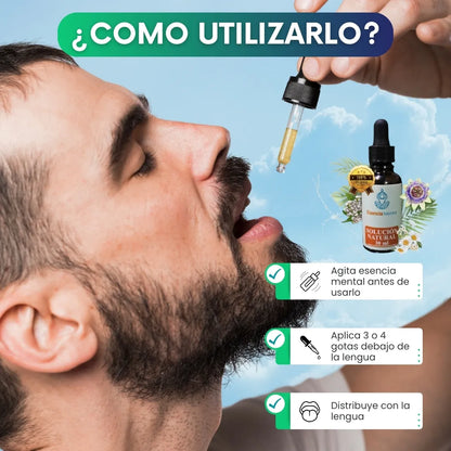 Esencia Mental - gotas naturales para el insomnio