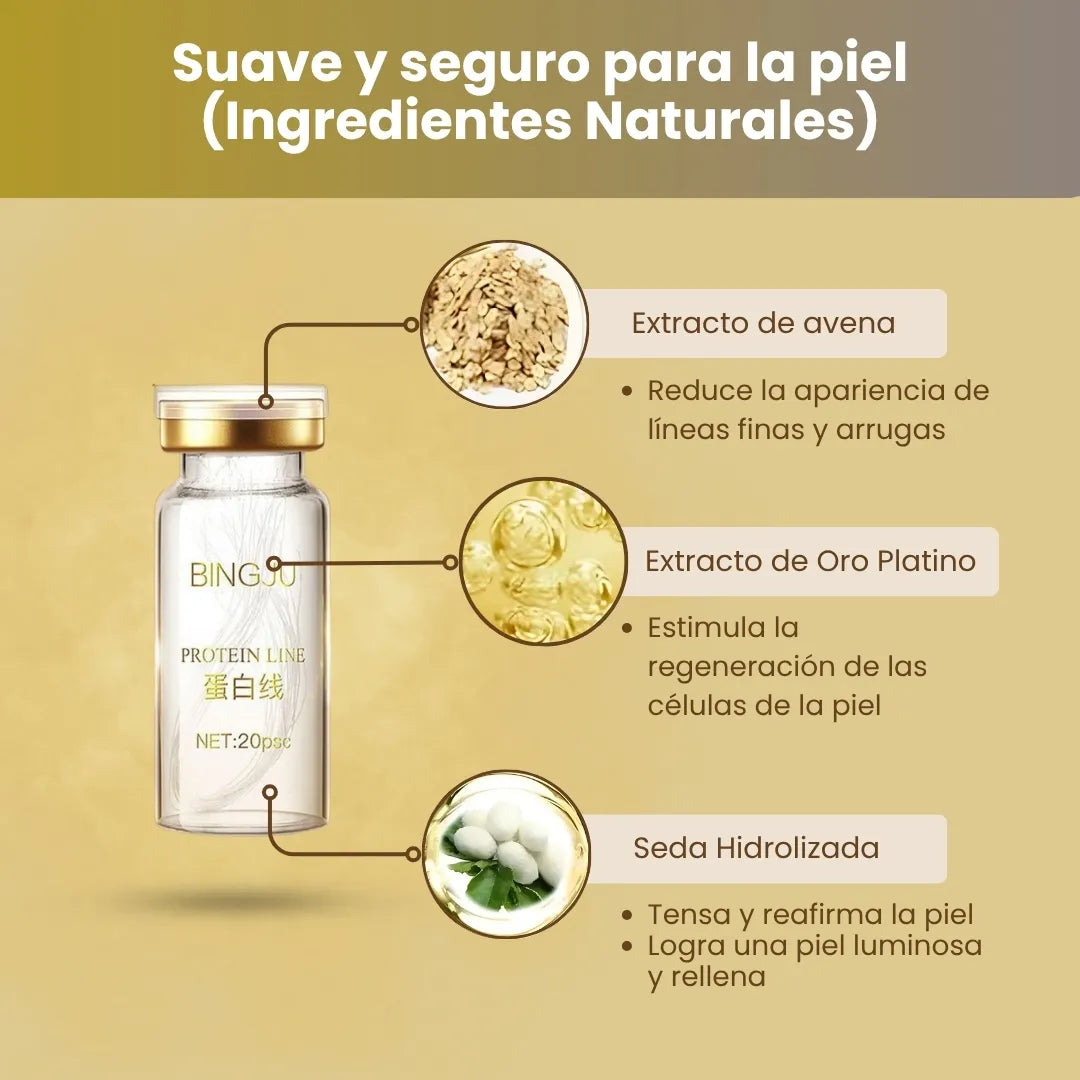 Hilos tensores absorbibles de colágeno + Serúm 🎁