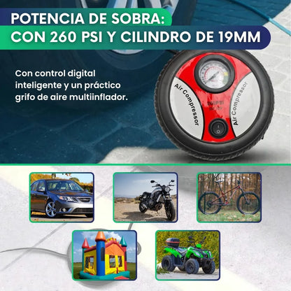 AutoAir™ Compresor de aire portable