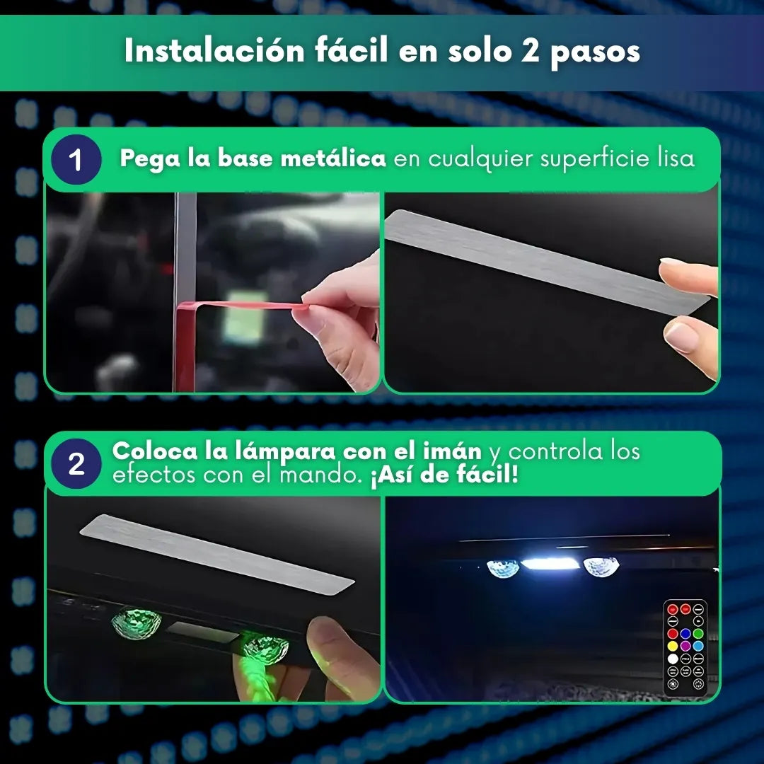 Luz led ambiental inalámbrica - 14 modos