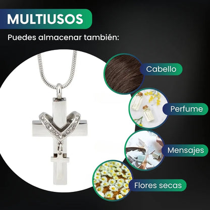 Cruz conmemorativa abrazo eterno