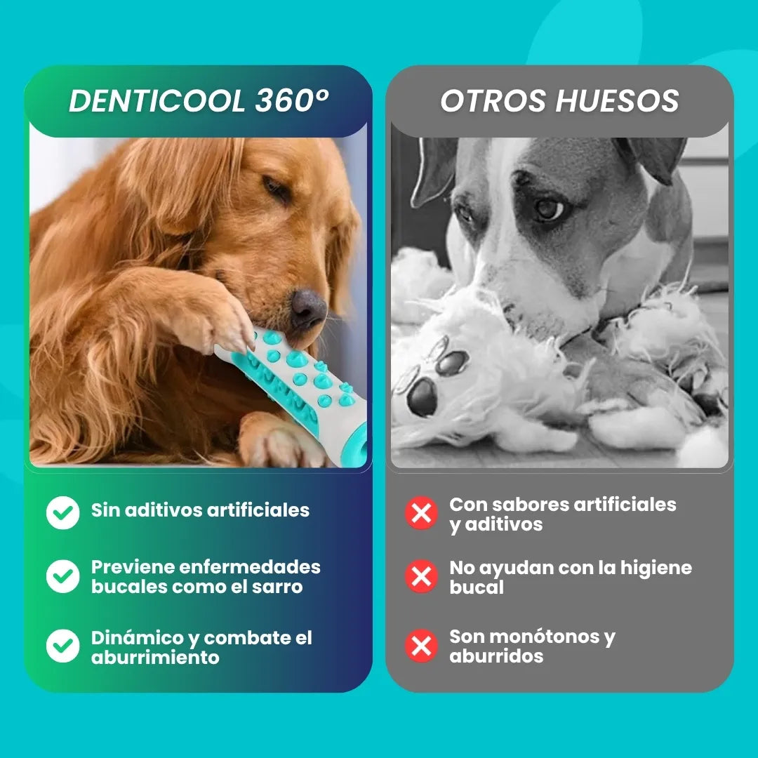 DentiCool 360° | Mastica, Limpia y Entretiene + eBook 🎁