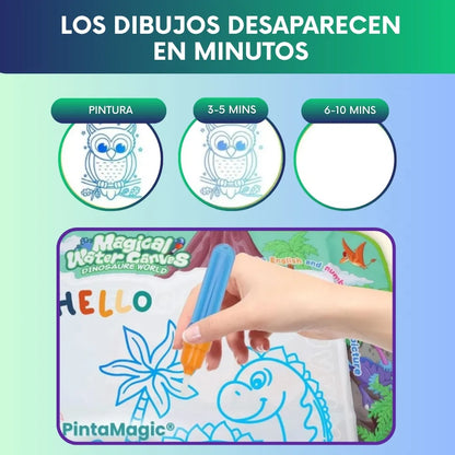 Tapete mágico para dibujar + accesorios + Libro digital 🎁