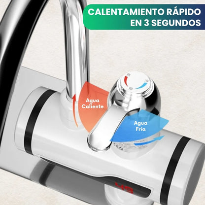 Grifo eléctrico calentador