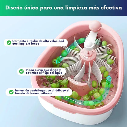 Lavadora estirilizadora de frutas y verduras