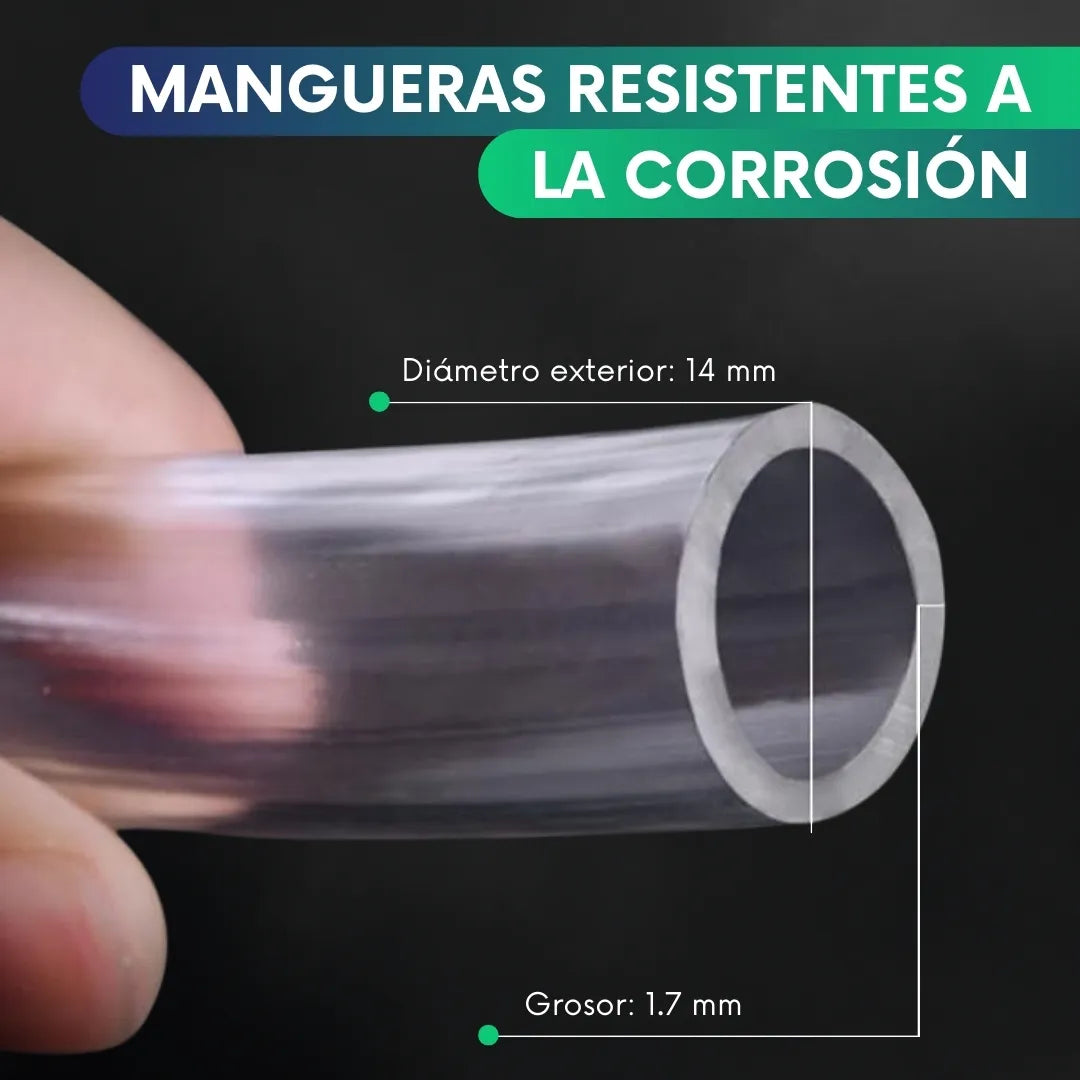 Manguera bomba de succión manual X 3 metros