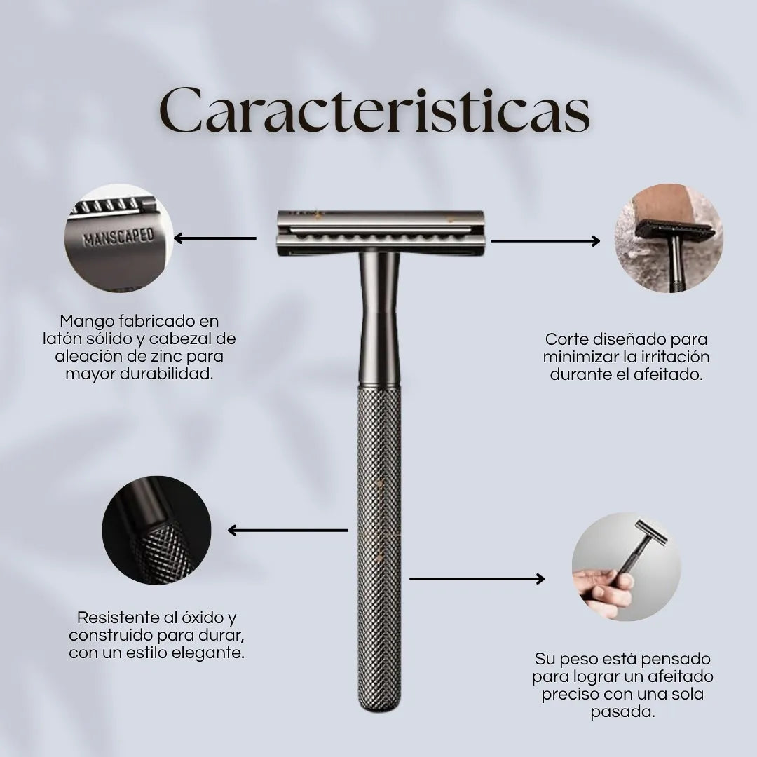 Shavest® - Rasuradora Reutilizable + 10 cuchillas🎁