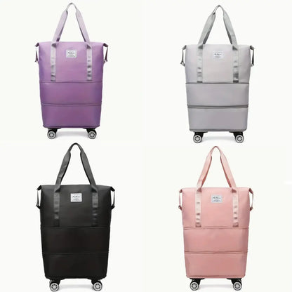 Bolso expandible 3 en 1 con ruedas