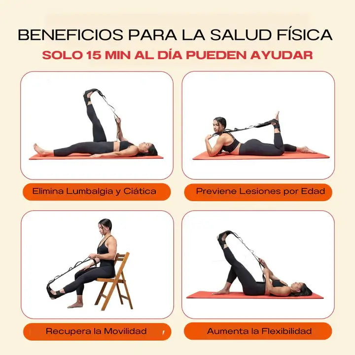 Flexizap - Banda estiramiento ajustable alivia Ciática