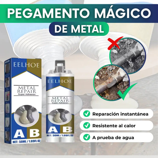 Pegamento mágico de metal dos componentes