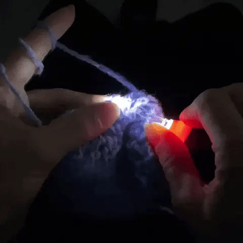 Set Crochet con 11 cabezales intercambiables y luz led