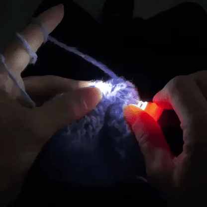 Set Crochet con 11 cabezales intercambiables y luz led