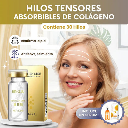 Hilos tensores absorbibles de colágeno + Serúm 🎁